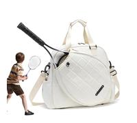 Tennis Paddle Case - Water-Resistant Tennis Shoulder Bag, Badminton Paddle Case | Versatile Tennis Paddle Carry Bag, Adjustable Adult Sports Bag for Badminton, Paddle, 14.17x6.3x13.39 inches