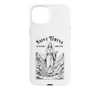 Tennis Player Funny Vintage Patron Saint Teresa Sport Case for iPhone 15 Plus