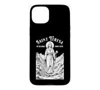 Tennis Player Funny Vintage Patron Saint Teresa Sport Case for iPhone 15 Plus