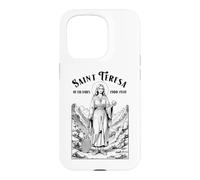 Tennis Player Funny Vintage Patron Saint Teresa Sport Case for iPhone 15 Pro