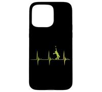 Tennis Player Racket Sport Heartbeat EKG Pulse Tennis Lover Case for iPhone 15 Pro Max