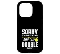 Tennis Player Sorry After The Double Fault Case for iPhone 15 Pro