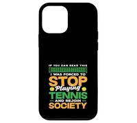 Tennis Player Stop Playing Tennis Society Case for iPhone 12 mini
