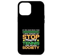 Tennis Player Stop Playing Tennis Society Case for iPhone 12 Pro Max