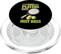 Tennis Players Have Fuzzy Balls Court Sports PopSockets PopGrip for MagSafe