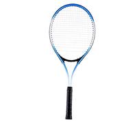 Tennis Racket, 27 Inch Tennis Racket Single Tennis Racquet Beginner Competition Training Set with Carry Bag Tennis Racket Adult Tennis Set for Adults Student Women Men (Blue)