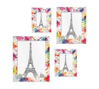 Tennis Racket 4x6 Picture Frames Acrylic 4 by 6 Photo Frames 10x15 cm Tabletop or Wall Display Decoration for Photos, Paintings, Landscapes, Posters, Artwork