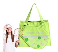 Tennis Racket Backpack, Tennis Tote Bag, Badminton Bag Large Capacity Tennis Racket Bags | Badminton Backpack, Waterproof Tennis Tote Bag for Basketball,