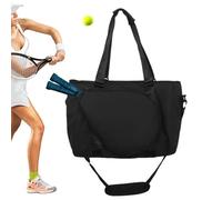 Tennis Racket Bag, Badminton Racket Shoulder Bag | Lightweight Single Shoulder Racket Bag - Spacious and Lightweight Tennis Racket Bag for Home Gym