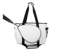 Tennis Racket Bag, Badminton Racket Shoulder Bag - Unisex Sports Bag with Protective Pad,Spacious Lightweight Tennis Racket Bag for Home Spor Room