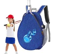 Tennis Racket Bag - Multi-Pocket Backpack, Racquet Carrying Organizer | Padded Strap Comfort Design, Dedicated Racket Holder Section, Lightweight Storage Option for Kids, Teens, Adult Players