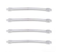 Tennis Racket Damper Silicone Vibration Absorbing Shock Reducing Anti-slip Strips High-elasticity Material Design Easy to Install Not Lose