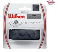 Wilson Tennis Racket Overgrip Sublime Feel, Pack of 1, Black