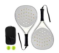 Tennis Racket - Paddle Tennis Racket | Optimized Airflow Holes Lightweight Racquets Convenient Sports Equipment for Kids Adult