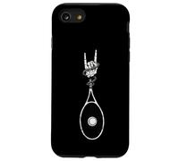 Tennis Racket Player Coach Pro Cool Retro Vintage Alt Metal Case for iPhone SE (2020) / 7/8