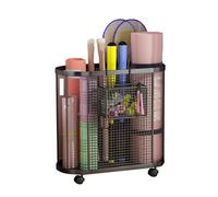 Tennis Racket Rack,Move Racket Rack,Badminton Racquet Stand,to Accommodate Fitness Equipment,for Rackets of Various Sizes(Black)