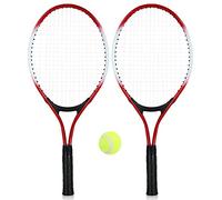 Tennis Racket Set with 2 Rackets 1 and Cover Bag - to Improve Skills