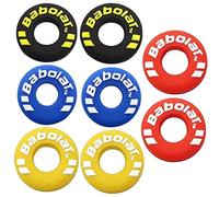 Tennis Racket Shock Absorber, Pack of 8 Letter Silicone Shock Absorber, Tennis Racket Damper, Tennis Racket Vibration Absorber Tennis Racket Damper for Tennis Players, Durable and Durable
