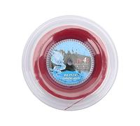 Tennis Racket String 1.3mm 200m Reel, Polyester Hard Tennis String for Amateur Daily Training, Durable Control Racquet String with Enhanced Elasticity, Red