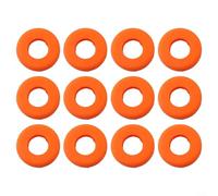 Tennis Racket String Dampeners 12pcs Silicone Material | High-grade silicone, for durable build, reduces for sting, fits all string patterns, 12 pieces per pack