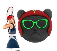 Tennis Racket Vibration Damper | Silicone Protective Dampener for Tennis Racket | Decorative Cartoon Tennis Accessories for Raque Joint Protection