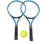 Tennis Rackets,Stability and Flexibility Tour Slam Adult Recreational Tennis Rackets,Low Cable Speed Adult Tennis Racket,with Ball and Carry Bag (Blue)