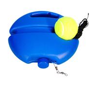 Tennis Rebounder, Rebound Tennis Trainer Kit, Solo Practice Tool with Bounce Back Ball, Elastic String Base System, Indoor Outdoor Training for Kids Adults Beginners 8.27x8.27x1.97in