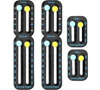 Tennis Score Keeper 2PCS for Racket Throat Mount - Portable Self-Adhesive Tennis Racket Scorekeeper with Strong Hold,Lightweight Score Tracker for Points,Games & Sets |Tennis Accessories & Padel Gifts