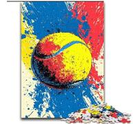 Tennis Sports 1000 Pieces Jigsaw Puzzle For Adults Teens, for Age 14+ Game Wall Decoration Unique Gifts for Birthday And Christmas (26x38cm)