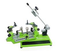 Tennis Stringing Machine, 6-point Fixed Badminton Racket String Machine, 360° Racquet Rotation/Anti Slip Durable Pull Wire Restring Tools, (Delivery is blue, green is out of stock)