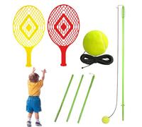 Tennis Trainer | Portable Solo Tennis Trainer | Training Equipment for Feedback Drill Swing Home Play Athlete Companion Court Person