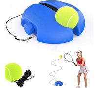 Tennis Trainer Rebound Ball with String, Portable Tennis Equipment Built-in Storage Space, Portable Anti-Tangle Self-Practice Training Tool for Adults Kids Beginners & Tennis Players (With 1 Ball)