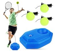 Tennis Trainer, Tennis Ball Machine, Tennis Training Equipment with 3 Rebound Balls, Portable Tennis Equipment, Anti-Tangle String Tennis Practice Equipment for Adult, Kids, Player, Beginner