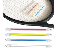 Tennis Vibration Dampener - Shock Absorbing Silicone Dampener, 10.5cm Racquet String Accessory, 4X Flexible Replacement Parts For Tennis Racket String Damping Performance Control