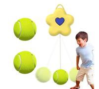 Tennis Wall Bounce Ball, Bounce Ball for Wall Tennis Coach | Height Adjustable Bounce Ball,Elastic Tennis Coach for Family Friends, Kids, Christmas,