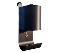 Tennis Water Bottle Towel Holder, 2-in-1 Portable Stand, 3D Printed Storage Rack for Tennis Equipment, Essential Gear for Tennis Players and Fitness Enthusiasts, Stay Organized Improves (Black)