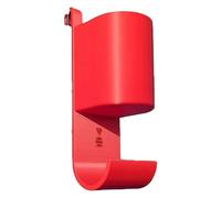 Tennis Water Bottle Towel Holder, 2-in-1 Portable Stand, 3D Printed Storage Rack for Tennis Equipment, Essential Gear for Tennis Players and Fitness Enthusiasts, Stay Organized Improves (Red)