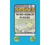 Tennis Word Search Puzzles: Search Word Puzzles with Easy to Read Print about Tennis, Drills, Skills, and More! | 6x9 inches, 102 pages | 50 ... Tennis fans, Athletes, Birthdays, Holidays