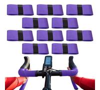 Tennis Wrap Tape - Racquet Overgrip for Sweat Control | Pu Material with Anti-Slip Texture Durable Grip & 120x2.5x0.6cm Size for Pickleball Golf Baseball Fishing Rod Black Purple