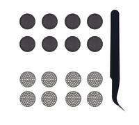 TENNMAK Dust Filter Compatible with KZ ZS10 PRO/ZS10 PRO X/ ZS10 PRO 2/ZSN PRO/ZSN PROX/ZS12 PRO X/ZA12/AS16 /AS16 PRO/ZAX/Castor/Castor Pro Earbuds Dust Mesh Eartips * 8 Pairs