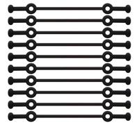 TENNMAK Earbuds Lanyard Strap Compatible with SHOKZ New OpenRun Pro 2/OpenRun Pro/OpenRun Mini/OpenSwim Pro/OpenMove/OpenComm2 2025/OpenMove Headphones Accessories,Adjustable Retainer,10 Pieces