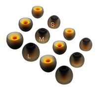 TENNMAK Eartips for Elgin Discord Gen 3/Discord Gen 2/Rumble/Rumble Wired, Silicone Replacement Tips, 6 Pairs