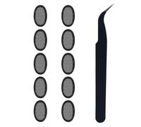 TENNMAK Replacement Dust Filter for Bose QuietComfort Wireless Noise Cancelling Earbuds, Bose QuietComfort/Amazon Echo Buds Bluetooth Earbuds * Mesh Dust Pads