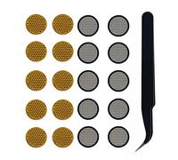 TENNMAK Replacement Dust Proof Filter Mesh for JLab Earbuds,20 Pieces | Compatible with JLab Go Sport+ / Go Air Sport & JLab JBuds Mini/Air Pro/Air ANC/Epic Air Sport ANC Gen 2 & 3/Epic Lab Edition