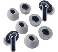 TENNMAK Replacement Memory Foam Eartips for Nothing & CMF Earbuds,3 Pairs | Compatible with Nothing Ear / Ear (a) / Ear (3) /CMF Buds 2 & 2a / 2 Plus/CMF Buds Pro & Pro 2/ CMF Buds Earbuds Earpad,Gray