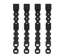 Tenoburian 4 Pack Malice Clips,Tcatical Molle Clips for Pouch and Gear(Short)
