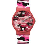 TENOCK Boys Girls Analog Watch 30M Waterproof Sports Watch Boys Easy Read Thin Dial Soft Band Wrist Watch for Kids Age 5-15 Years, camo rose case