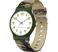 TENOCK Kids Analog Watch for Boys Girls, 30M Waterproof, Sports Watch with Thin Dial, Soft Strap, Easy to Read for Children Aged 5-15, Kids Birthday Gift