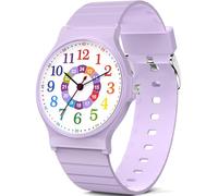 TENOCK Kids Analog Watch for Boys Girls, 30M Waterproof, Sports Watch with Thin Dial, Soft Strap, Easy to Read for Children Aged 5-15, Kids Birthday Gift