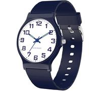 TENOCK Kids Analog Watch for Boys Girls, 30M Waterproof, Sports Watch with Thin Dial, Soft Strap, Easy to Read for Children Aged 5-15, Kids Birthday Gift